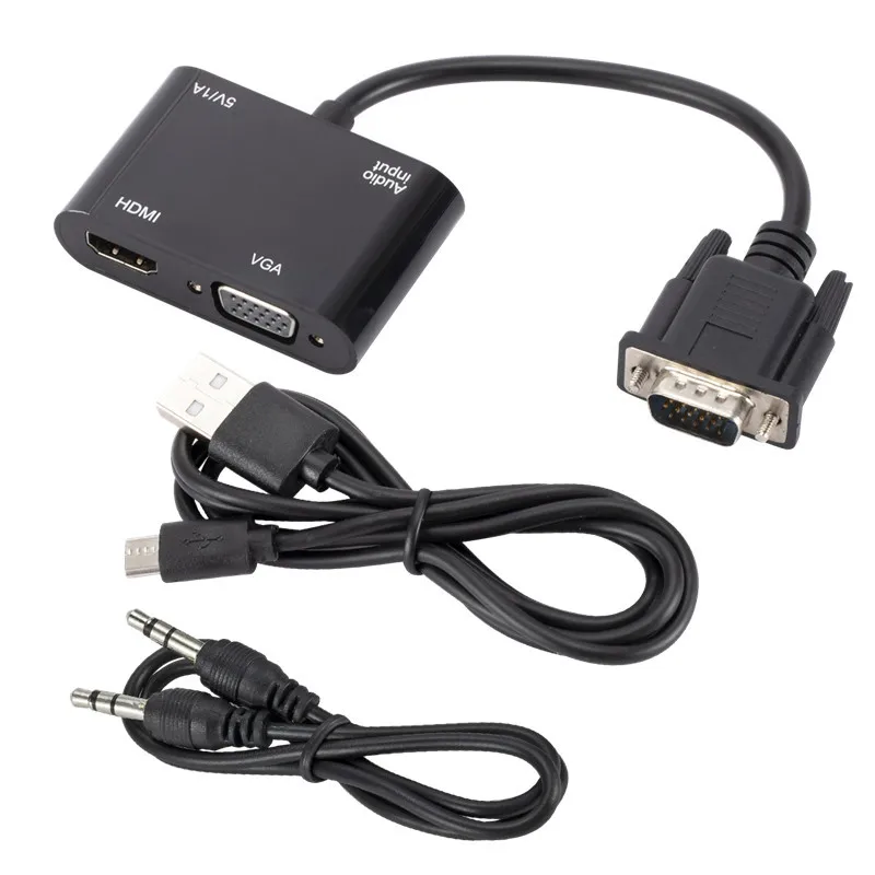 For Home Theater Hdmi Compatible Compatible Adapter Accessories Audio Converter VGA Adapter
For Home Theater Hdmi Compatible Compatible Adapter Accessories Audio Converter VGA Adapter