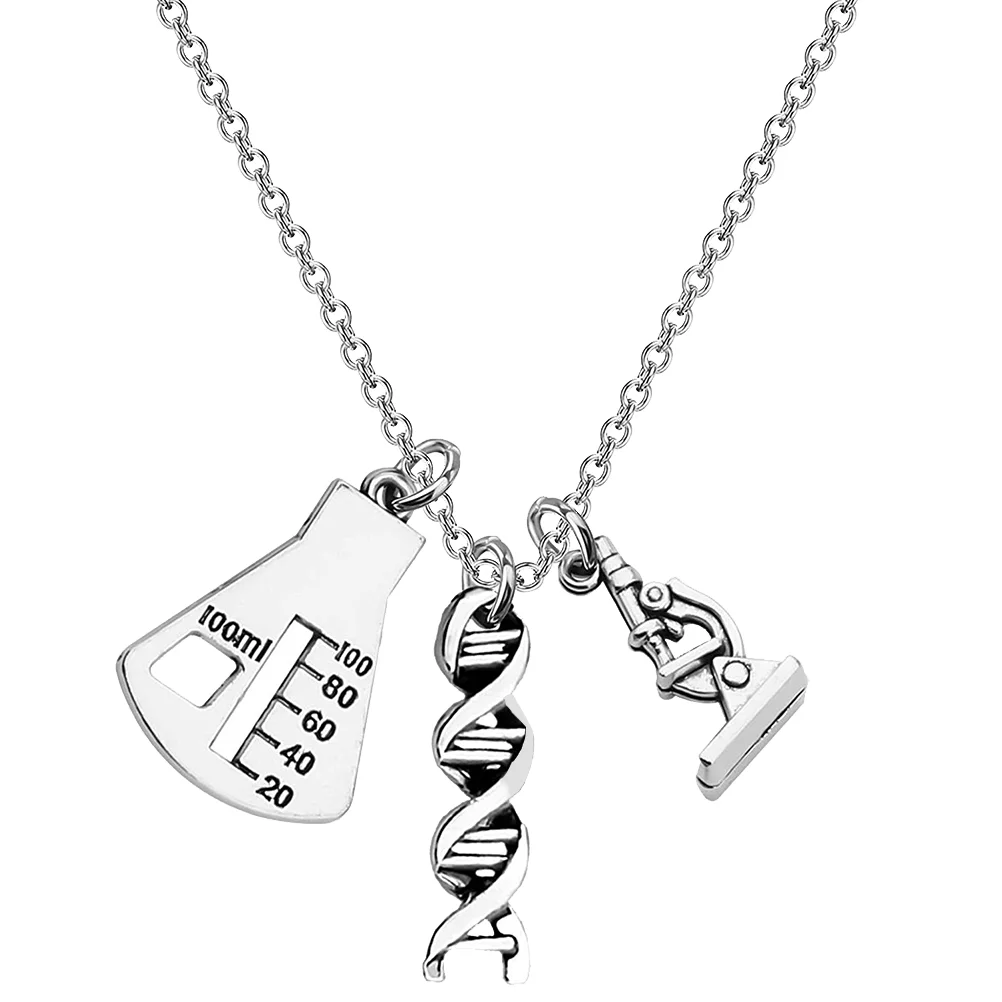 Necklace Pendant Neck Chain Gift Microscope Teachers Day Clavicle Creative Science Charm Supplies Chemistry
Necklace Pendant Neck Chain Gift Microscope Teachers Day Clavicle Creative Science Charm Supplies Chemistry