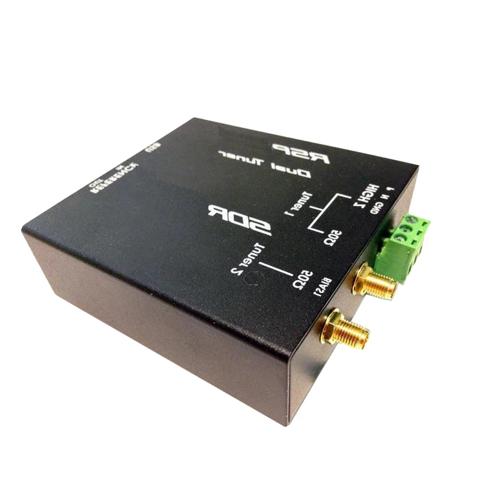 New RSPduo Dual Tuner 1kHz-2000 MHz 14bit Full Mode Radio SDR Receiver Spectrum Analyzer
New RSPduo Dual Tuner 1kHz-2000 MHz 14bit Full Mode Radio SDR Receiver Spectrum Analyzer