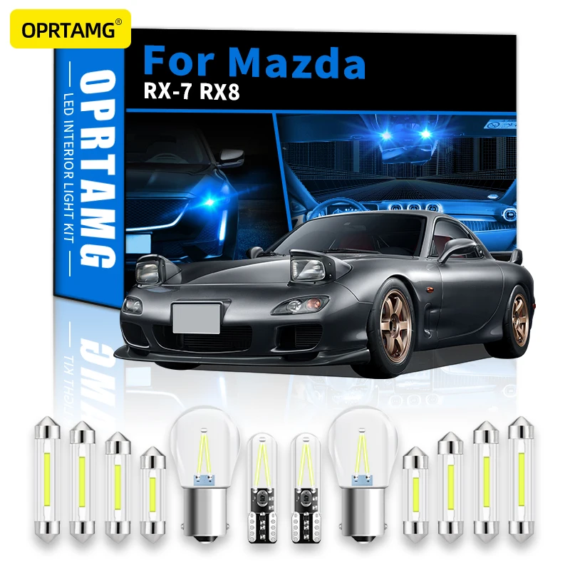 OPRTAMG Canbus Interior T10 C5W 1156 ba9s For Mazda RX-7 RX8 2004-2022 Vehicle LED Dome Map Trunk Light Upgrade Kit Car Lighting
OPRTAMG Canbus Interior T10 C5W 1156 ba9s For Mazda RX-7 RX8 2004-2022 Vehicle LED Dome Map Trunk Light Upgrade Kit Car Lighting