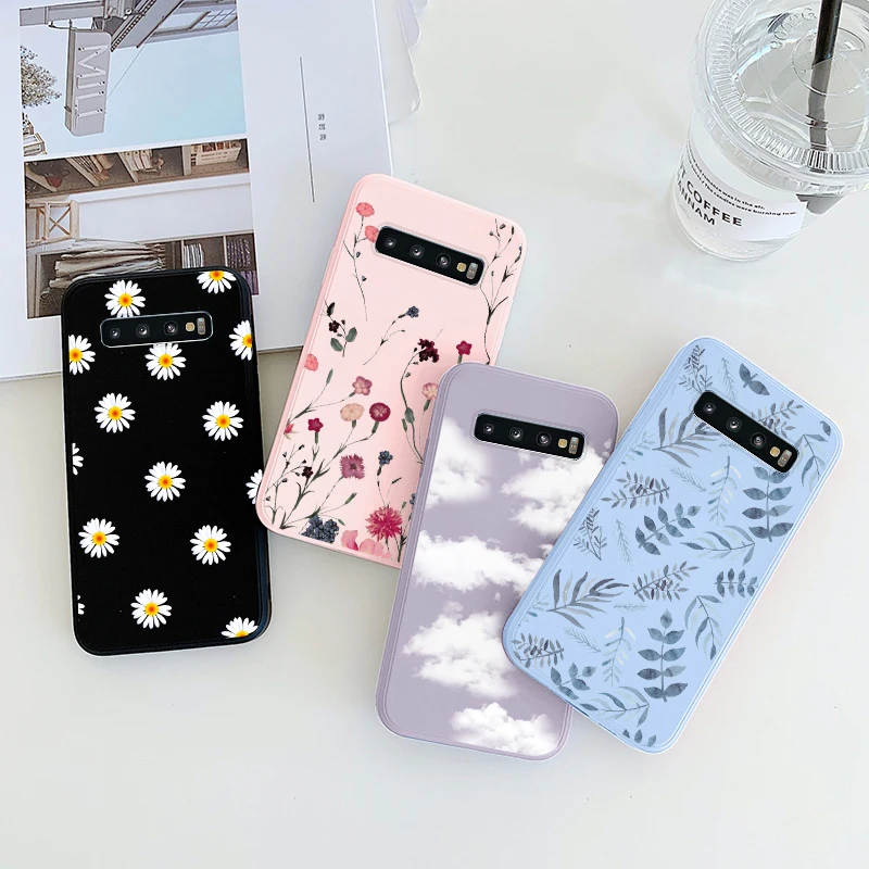 For Samsung Galaxy S10 Plus S10e Phone Case Silicone Back Cover Fundas For Samsung s 10 s10plus s10 E Flower Coque Bumper Shell
For Samsung Galaxy S10 Plus S10e Phone Case Silicone Back Cover Fundas For Samsung s 10 s10plus s10 E Flower Coque Bumper Shell