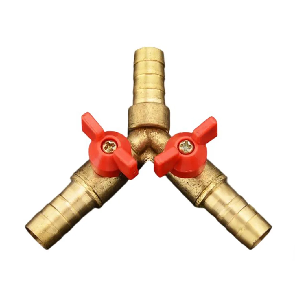 Copper Hose Barb Y Type Portable Detachable Professional Leakproof Rotary Knob 3 Way Fuel Ball Valve Accessories
Copper Hose Barb Y Type Portable Detachable Professional Leakproof Rotary Knob 3 Way Fuel Ball Valve Accessories