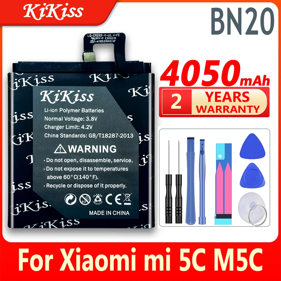 4050mAh Battery BN20 For Xiaomi Mi 5C M5C mi5C Authentic For Xiao mi Phone Battery + Free Tools
4050mAh Battery BN20 For Xiaomi Mi 5C M5C mi5C Authentic For Xiao mi Phone Battery + Free Tools
