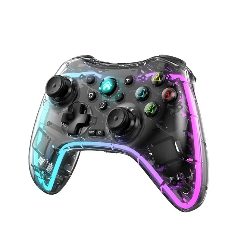 Wireless RGB Controller Bluetooth-compatible for Switch PC Controller Support Turbo Wake-up Function Adjustable LED
Wireless RGB Controller Bluetooth-compatible for Switch PC Controller Support Turbo Wake-up Function Adjustable LED