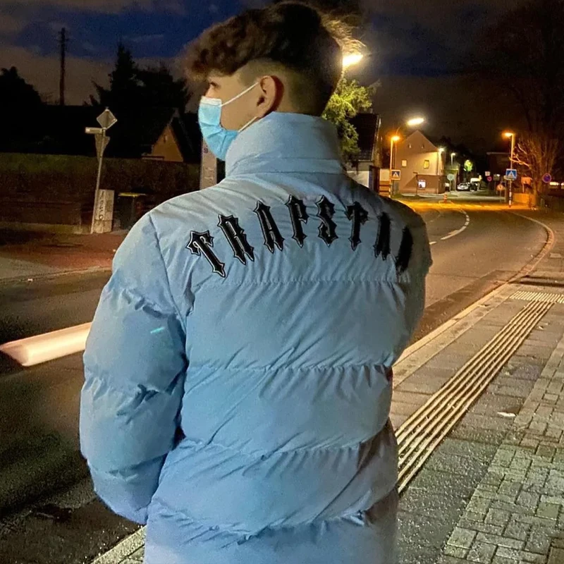 In Stock Trapstar London Jacket High Street ICE BLUE Trapstar Coats Men Winter London Puffer Embroidered Fashion Trapstar Jacket
In Stock Trapstar London Jacket High Street ICE BLUE Trapstar Coats Men Winter London Puffer Embroidered Fashion Trapstar Jacket
