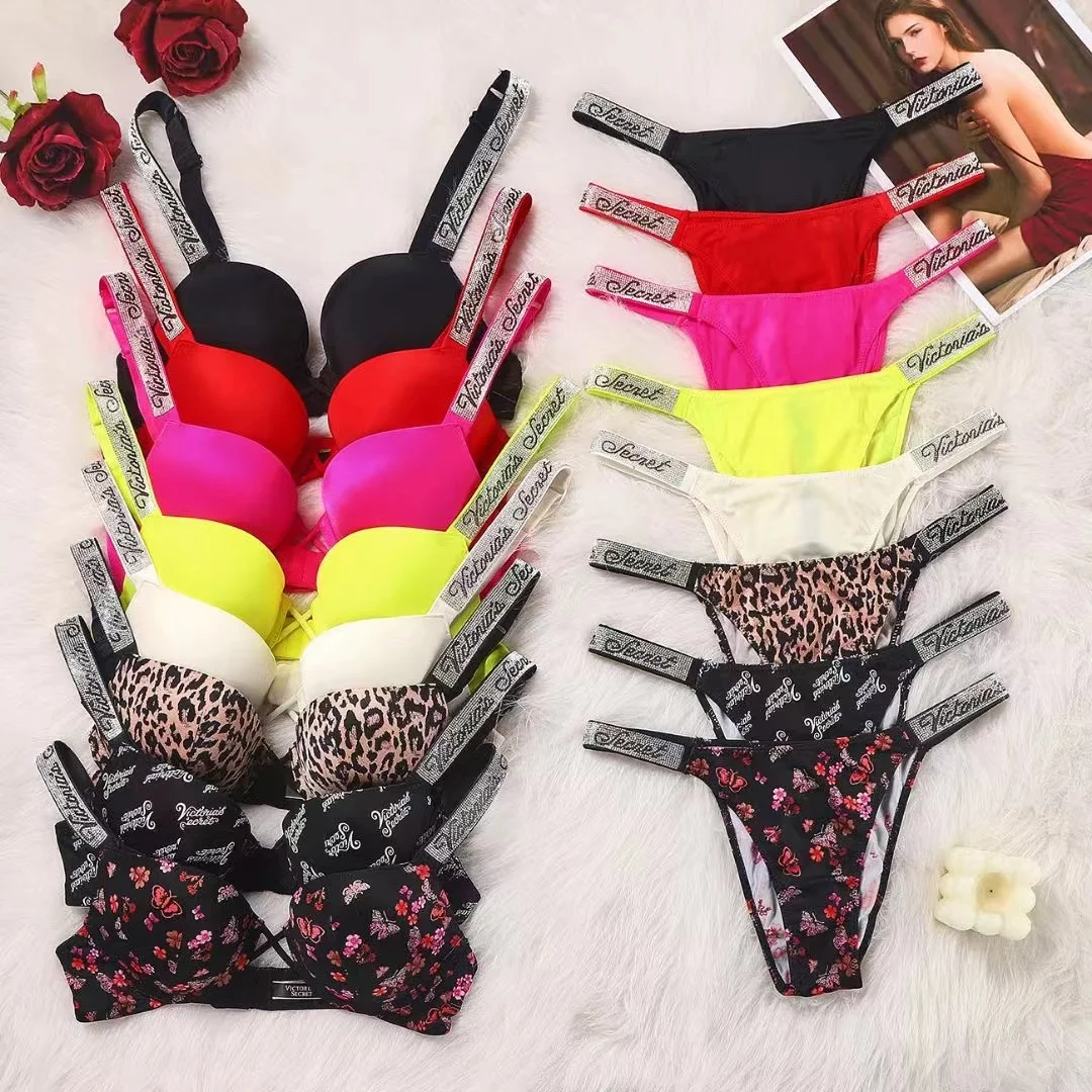 2023 New Rhinestone LOG Ladies Underwear Set Sexy Red Ladies Bra Set Ladies Panties Push Up Ladies Bra Free Shipping Wholesale
2023 New Rhinestone LOG Ladies Underwear Set Sexy Red Ladies Bra Set Ladies Panties Push Up Ladies Bra Free Shipping Wholesale