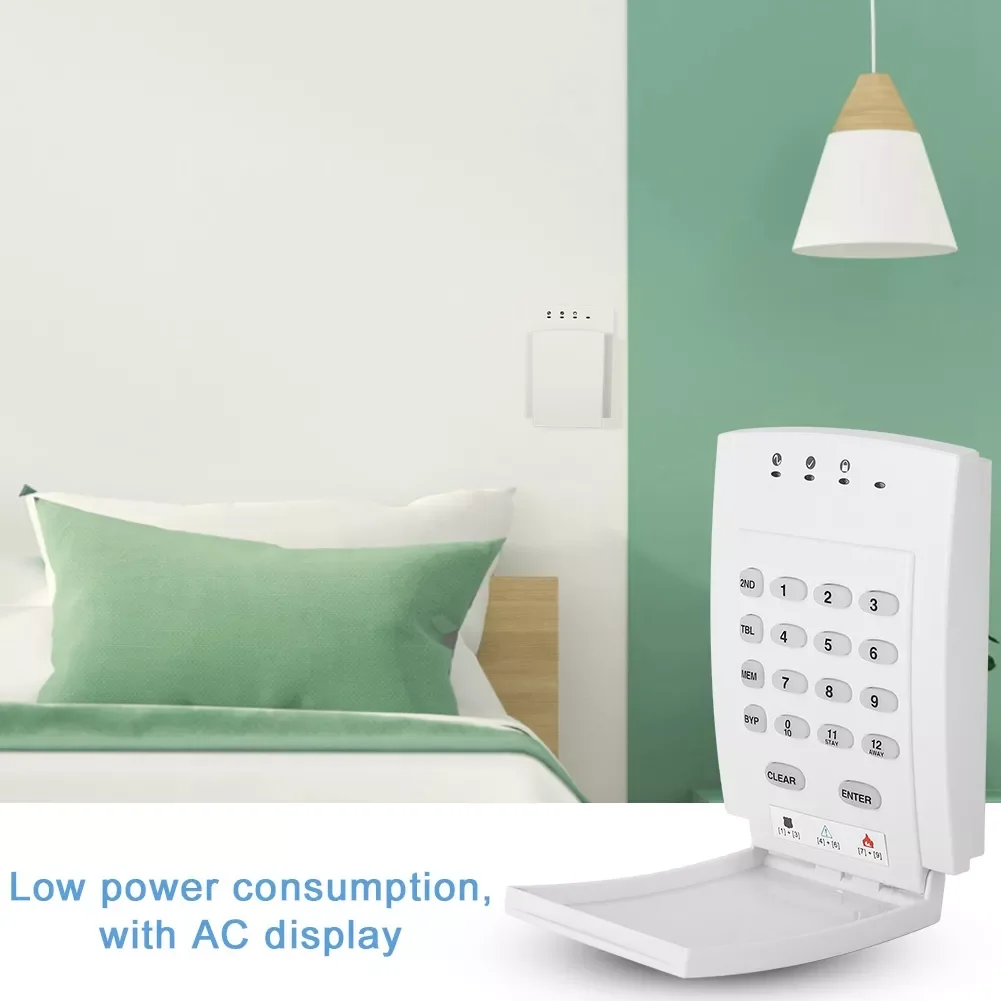 Alarm Keyboard 4 doorbells 3 groups of emergency alarm buttons Home Burglar Alarm Control Keyboard Anti-theft Security System
Alarm Keyboard 4 doorbells 3 groups of emergency alarm buttons Home Burglar Alarm Control Keyboard Anti-theft Security System