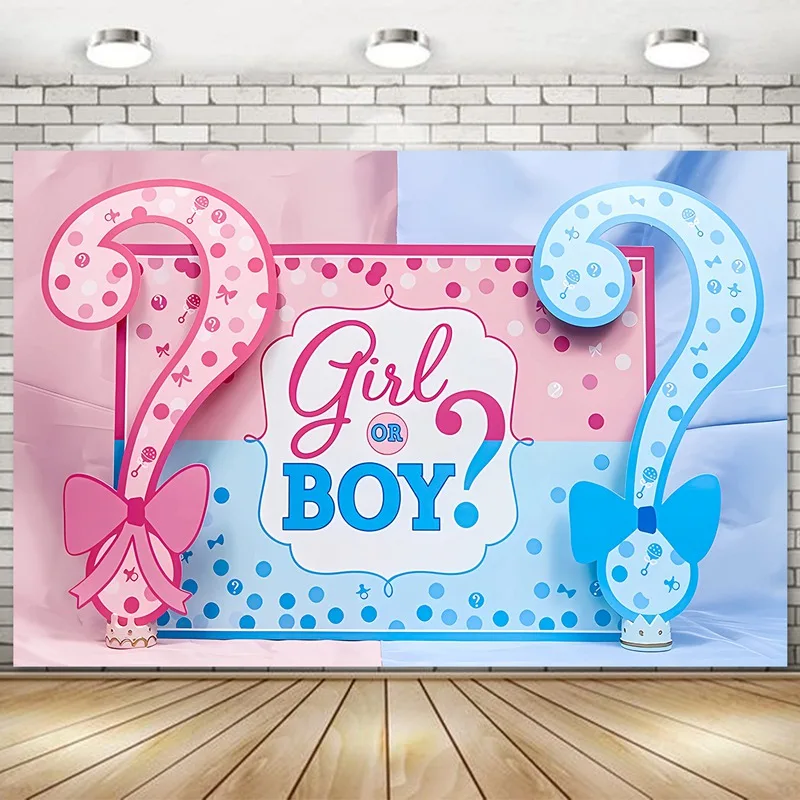 Newborn Gender Reveal Party Boy Or Girl Baby Shower Backdrop He or She Blue Pink Background Decor Gender Reveal Party Supplies
Newborn Gender Reveal Party Boy Or Girl Baby Shower Backdrop He or She Blue Pink Background Decor Gender Reveal Party Supplies