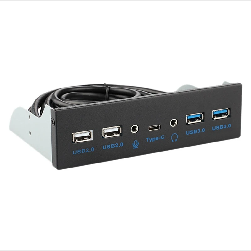 USB 3,0 Оптический привод Передняя панель 5,25 дюйма HUB 10 Гбит/с Тип 3,5 USB2.0 Aux ММ компьютерная плата расширения для настольного ПК
USB 3,0 Оптический привод Передняя панель 5,25 дюйма HUB 10 Гбит/с Тип 3,5 USB2.0 Aux ММ компьютерная плата расширения для настольного ПК