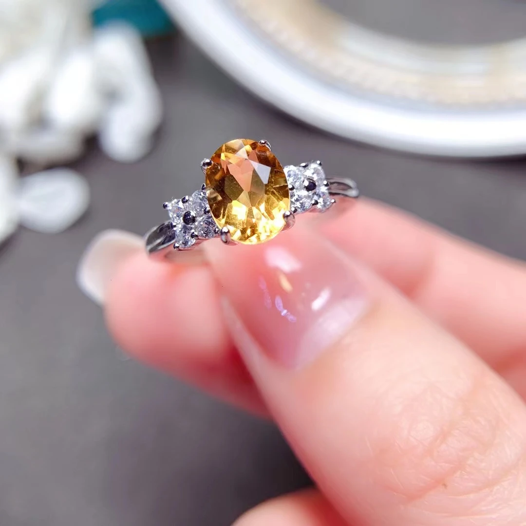 MeiBaPJ Natural Citrine Gemstone Fashion Rings for Women Real 925 Sterling Silver Fine Charm Wedding Jewelry
MeiBaPJ Natural Citrine Gemstone Fashion Rings for Women Real 925 Sterling Silver Fine Charm Wedding Jewelry