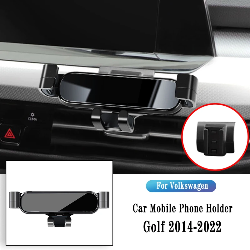Metal Car Holder For Volkswagen VW Golf 7 8 MK7 2014-2022 Gravity Navigation Bracket GPS Stand Air Outlet Clip Rotatable Support
Metal Car Holder For Volkswagen VW Golf 7 8 MK7 2014-2022 Gravity Navigation Bracket GPS Stand Air Outlet Clip Rotatable Support
