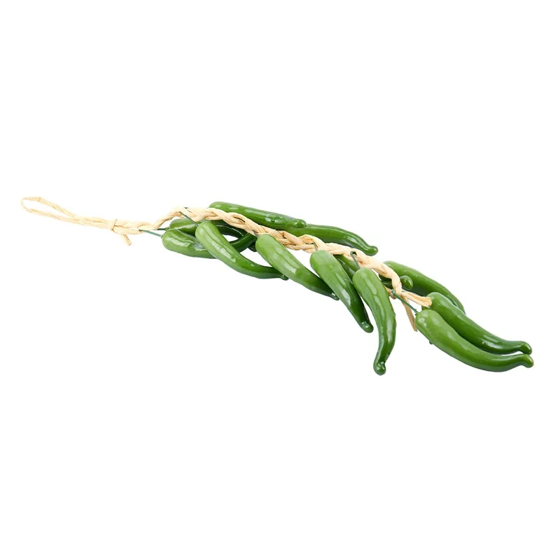 Best Artificial (TM) Chilli String Hot Peppers Hanging String Home Decor Vegetable Fruit (Green)
Best Artificial (TM) Chilli String Hot Peppers Hanging String Home Decor Vegetable Fruit (Green)