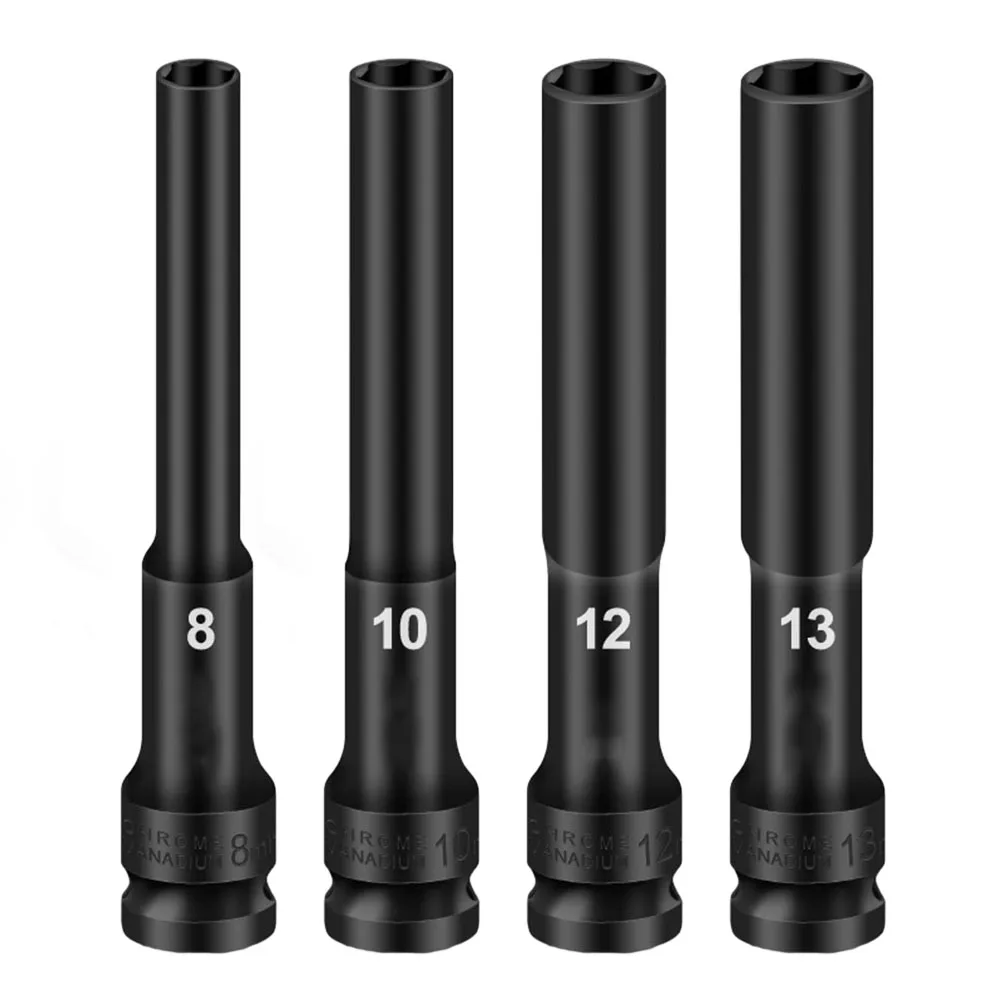 Lithium Wrench Hex Socket Adapter 128mm 4pcs Black Chrome Vanadium Steel Hex Socket Head Impact Wrench Hex Socket Head
Lithium Wrench Hex Socket Adapter 128mm 4pcs Black Chrome Vanadium Steel Hex Socket Head Impact Wrench Hex Socket Head