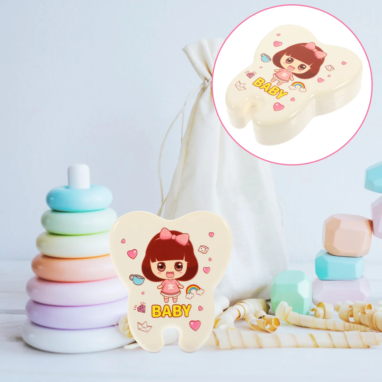 Tooth Storage Baby Milk Teeth Baby Milk Teeth Fairy Necklace Organizer Stand Baby Case Container Teeth Holder
Tooth Storage Baby Milk Teeth Baby Milk Teeth Fairy Necklace Organizer Stand Baby Case Container Teeth Holder