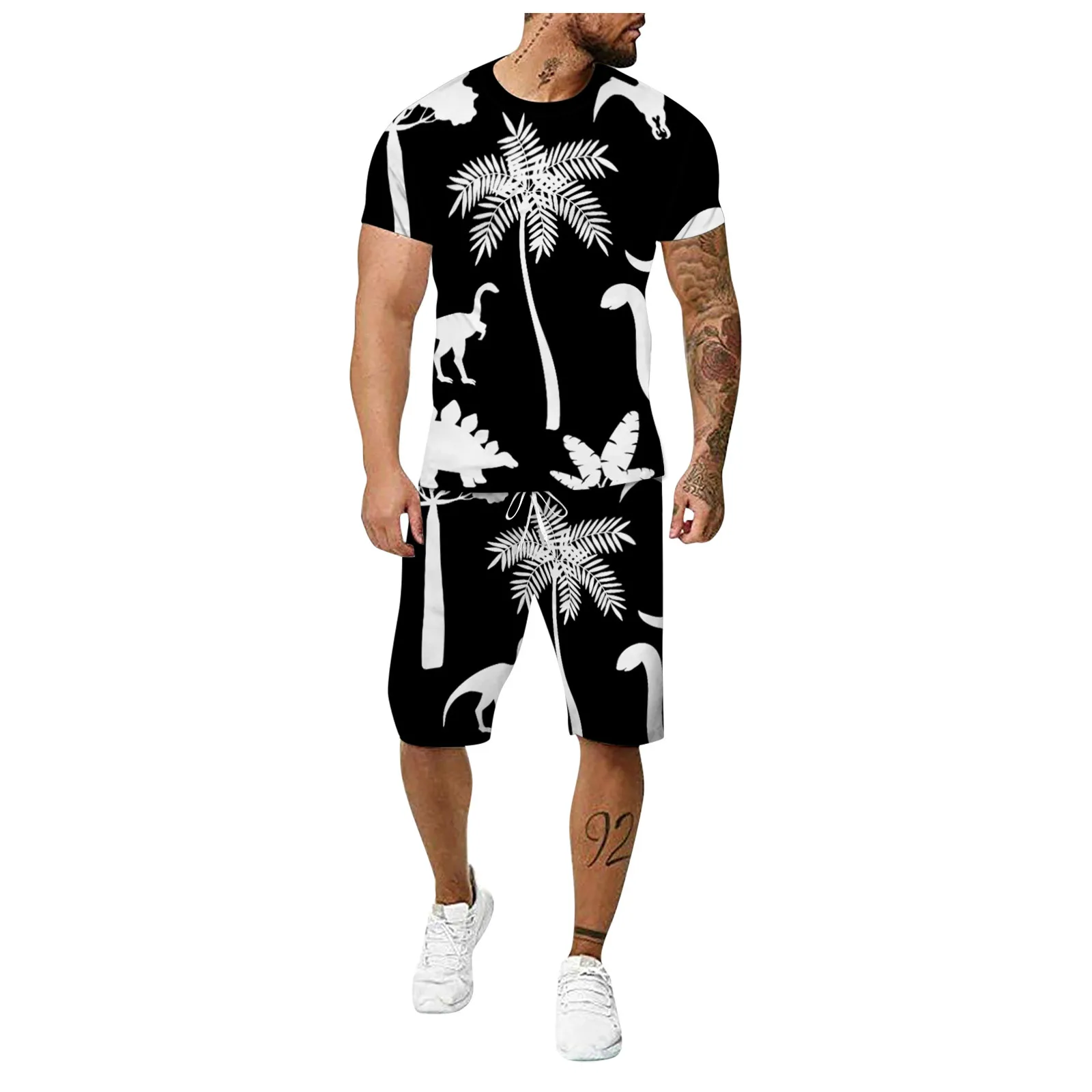 Men Summer 3d Large Size Fitness Outdoor Running Two-piece Suit Simple Casual Beach Seaside Travel Suit Шорты Мужские In Stock
Men Summer 3d Large Size Fitness Outdoor Running Two-piece Suit Simple Casual Beach Seaside Travel Suit Шорты Мужские In Stock