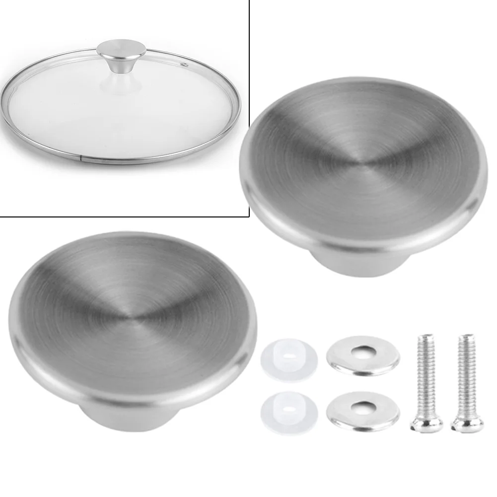 Highly Compatible Pot Lid Knobs Pot Cover Handle Universal 2pcs Household Hardware Oven Knob Pot Handle Anti-rust
Highly Compatible Pot Lid Knobs Pot Cover Handle Universal 2pcs Household Hardware Oven Knob Pot Handle Anti-rust