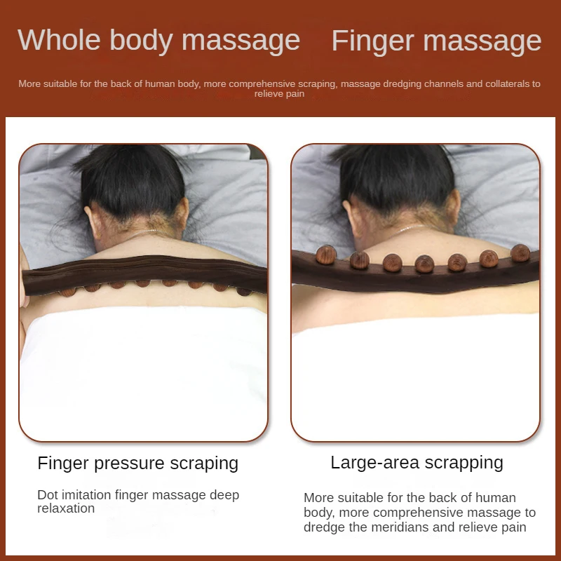 Massager for Body Natural Carbonized Wood Scraping Massage Stick Back Massager SPA Therapy Tool Point Treatment Guasha Relax
Massager for Body Natural Carbonized Wood Scraping Massage Stick Back Massager SPA Therapy Tool Point Treatment Guasha Relax