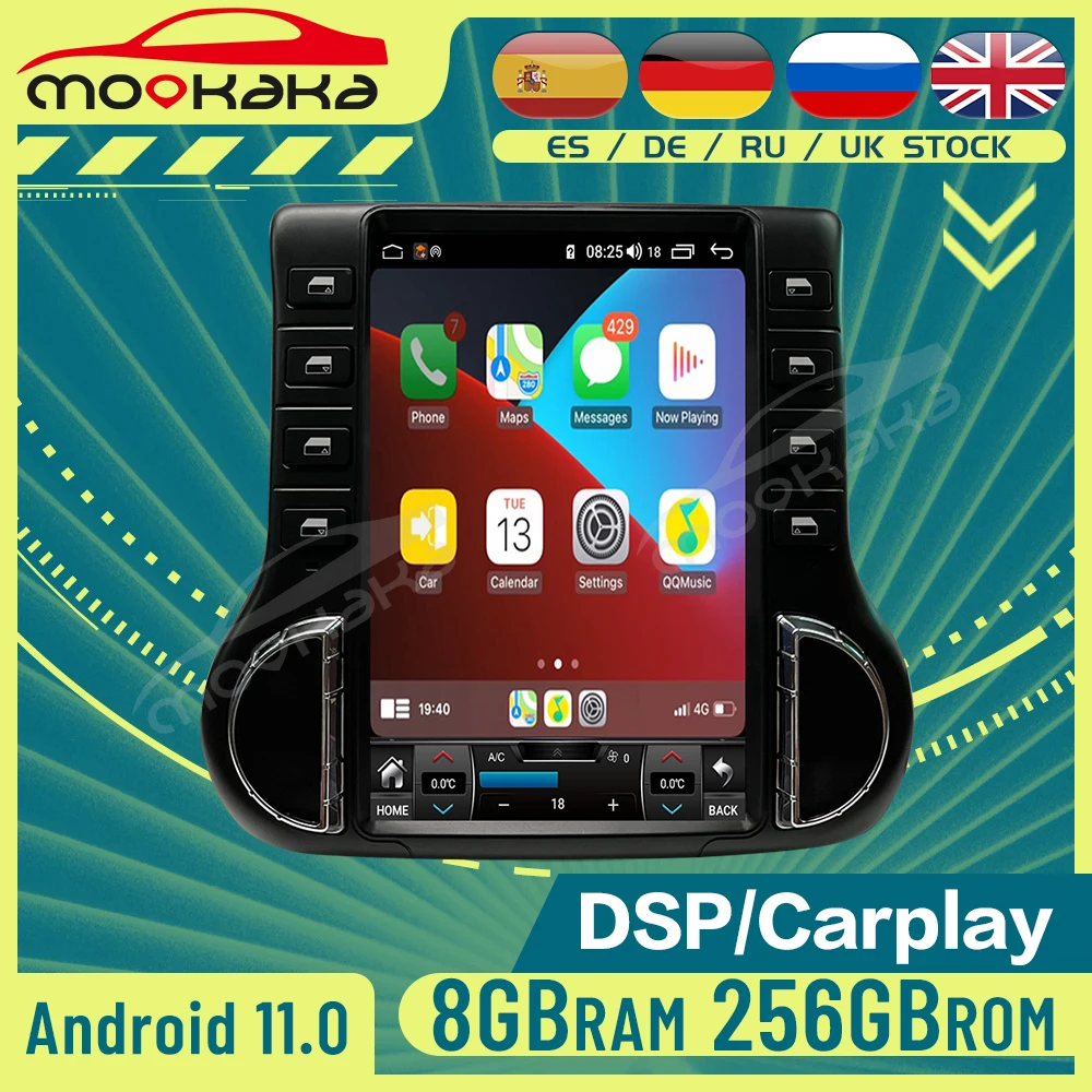 Android 11 для Jeep Wrangler 2011- 2017 GPS навигатор 12,1 дюймовый экран автомобильное стерео беспроводное Carplay автомобильное радио мультимедийный плеер гол...
Android 11 для Jeep Wrangler 2011- 2017 GPS навигатор 12,1 дюймовый экран автомобильное стерео беспроводное Carplay автомобильное радио мультимедийный плеер гол...