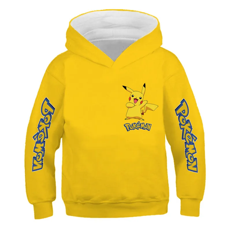 Pokemon Kids Cartoon Print Hoodies Coat Pikachu Autumn Children Boys and Girls Hooded Harajuku Sweatshirt 4 5 6 7 8 9-14 Years
Pokemon Kids Cartoon Print Hoodies Coat Pikachu Autumn Children Boys and Girls Hooded Harajuku Sweatshirt 4 5 6 7 8 9-14 Years