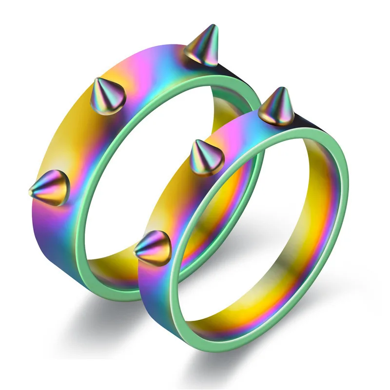 Hip-hop Style Self-defense Couple Ring 3 Nail Tip Emergency Defense Rings Men Women Suitable for Girl Carry-on Anti-wolf Weapons 
Hip-hop Style Self-defense Couple Ring 3 Nail Tip Emergency Defense Rings Men Women Suitable for Girl Carry-on Anti-wolf Weapons