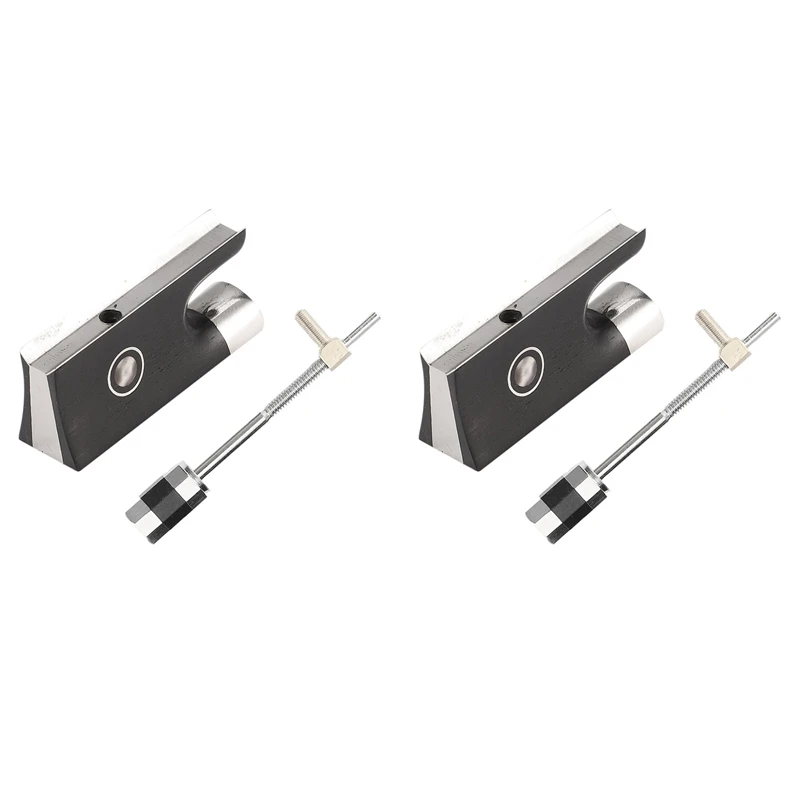 2X Violin Bow Frog For 4/4 Violin Bow Parts Replacement Accessories
2X Violin Bow Frog For 4/4 Violin Bow Parts Replacement Accessories