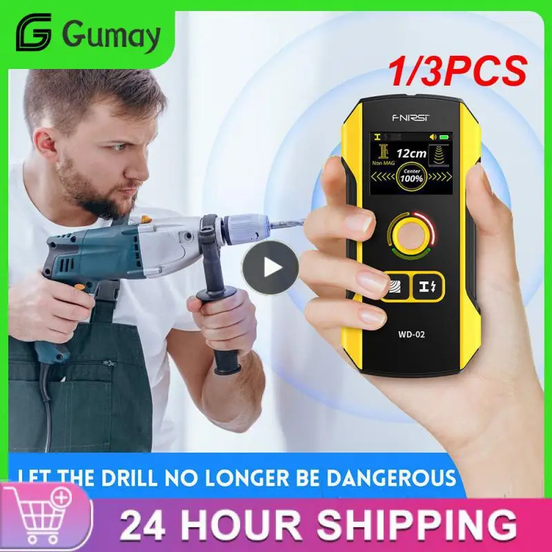 1/3PCS WD-01/WD-02 Metal Detector Wall Scanner AC Live Cable Wires Metal Wood Stud Find with Positioning Hole Wall Detector
1/3PCS WD-01/WD-02 Metal Detector Wall Scanner AC Live Cable Wires Metal Wood Stud Find with Positioning Hole Wall Detector