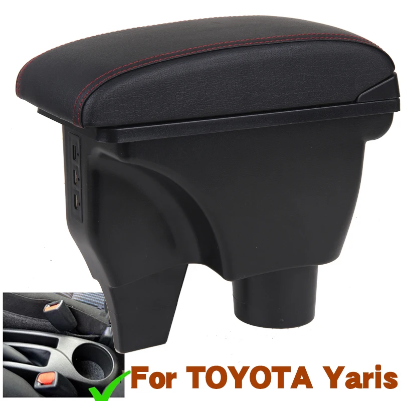 For TOYOTA Yaris armrest For TOYOTA Yaris Vitz Car armrest box car accessories central storage box Retrofit parts with USB
For TOYOTA Yaris armrest For TOYOTA Yaris Vitz Car armrest box car accessories central storage box Retrofit parts with USB