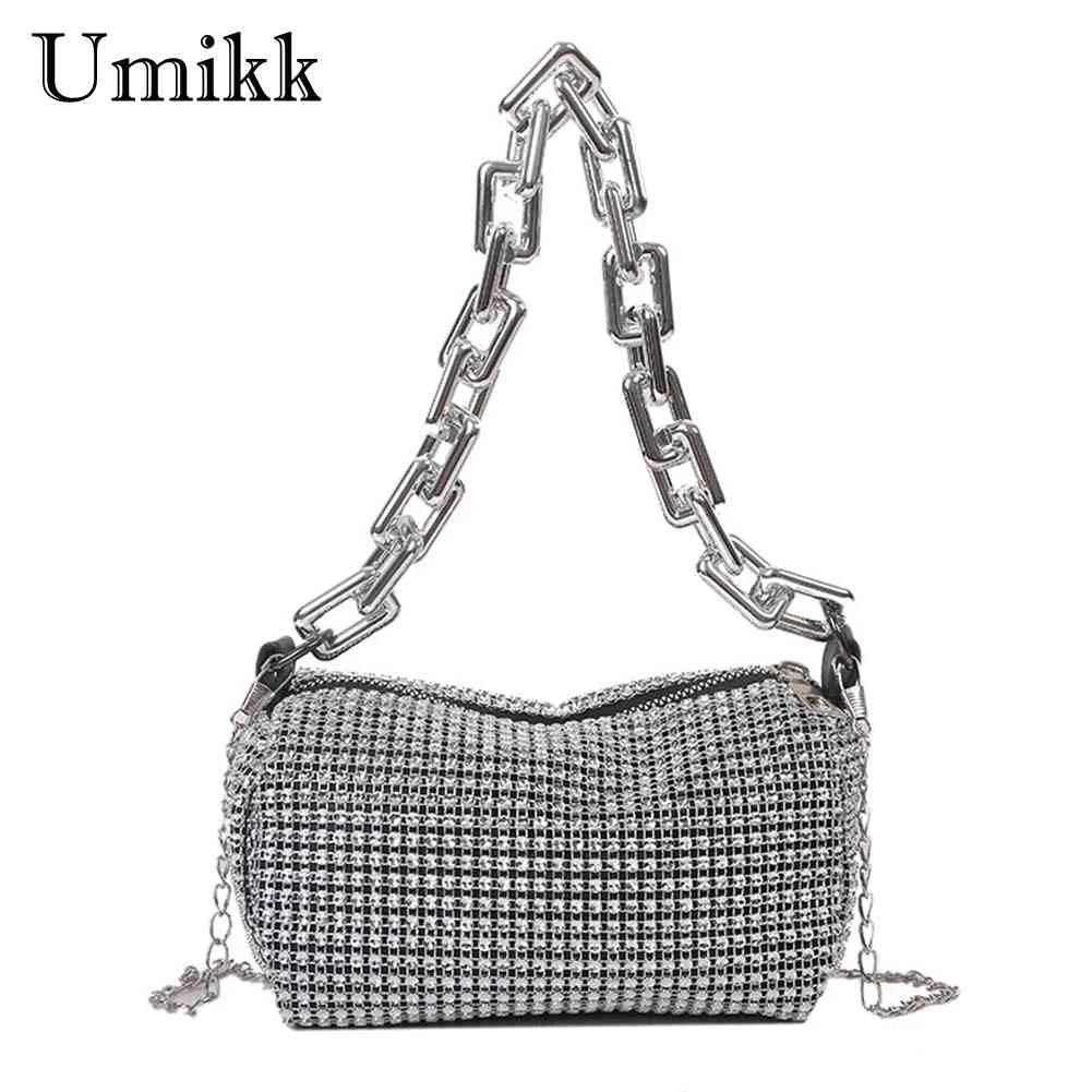 Fashion Rhinestones Shoulder Crossbody Bag Shiny Diamond Female Dinner Handbag for Women Fashionable Decoration
Fashion Rhinestones Shoulder Crossbody Bag Shiny Diamond Female Dinner Handbag for Women Fashionable Decoration