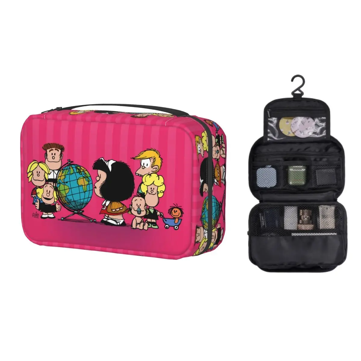 Кавайная мультяшная сумка для макияжа для женщин, дорожный косметический Органайзер, кавайные подвесные ранцы 
Кавайная мультяшная сумка для макияжа для женщин, дорожный косметический Органайзер, кавайные подвесные ранцы