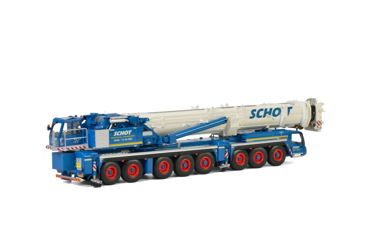 Модель крана из сплава WSI 1:50 LTM 1500, имитационная модель инженерного автомобиля, модель 51-2029, подарки, Сувенирные игрушки
Модель крана из сплава WSI 1:50 LTM 1500, имитационная модель инженерного автомобиля, модель 51-2029, подарки, Сувенирные игрушки