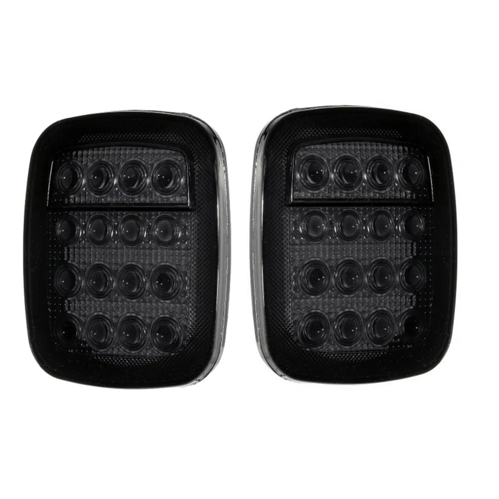 16 LED Smoke Black Universal Car Rear Tail Brake Turn Stop Light for Wrangler YJ TJ CJ JK Truck Trailer Truck Boat
16 LED Smoke Black Universal Car Rear Tail Brake Turn Stop Light for Wrangler YJ TJ CJ JK Truck Trailer Truck Boat