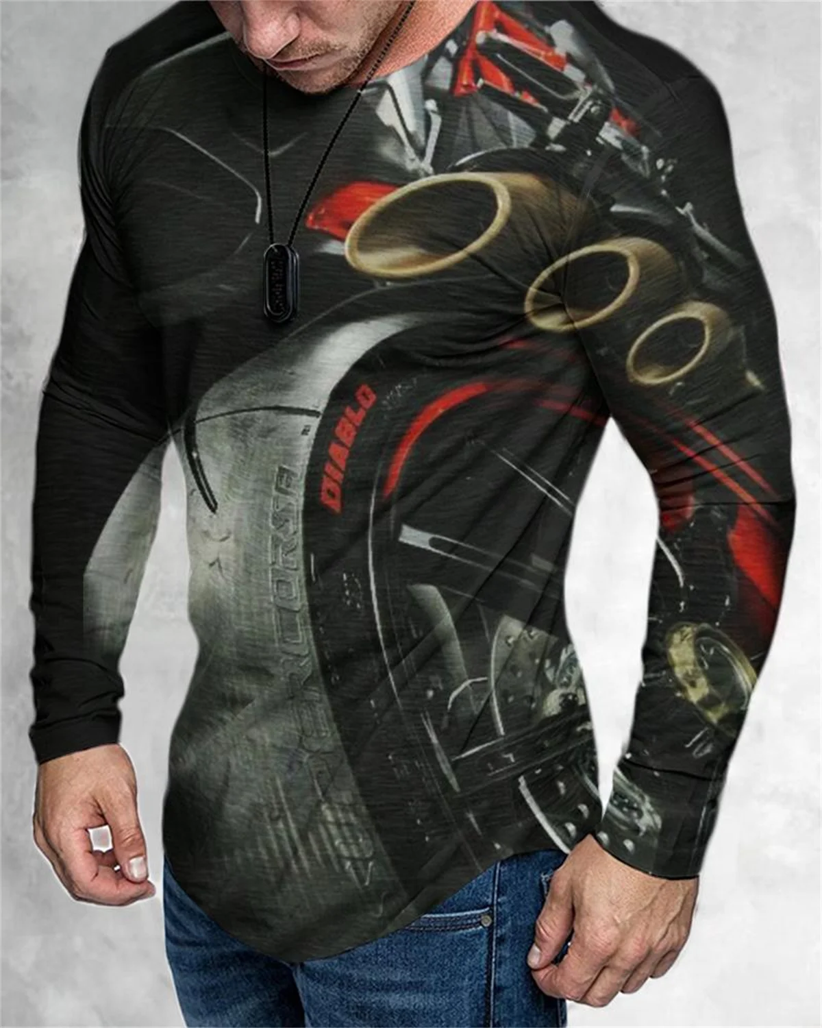 Trendy men's autumn leisure sports outdoor 3D printing skull pattern casual long-sleeved novelty men's sports outdoor fitness lo
Trendy men's autumn leisure sports outdoor 3D printing skull pattern casual long-sleeved novelty men's sports outdoor fitness lo