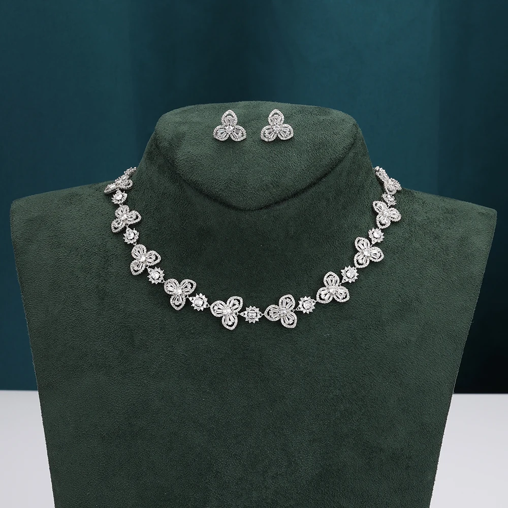 TIRIM Luxury Choker Necklace Set for Women Cubic Zirconia Collar Trendy Charm Jewelry & Accessories New Arrivals 2020
TIRIM Luxury Choker Necklace Set for Women Cubic Zirconia Collar Trendy Charm Jewelry & Accessories New Arrivals 2020