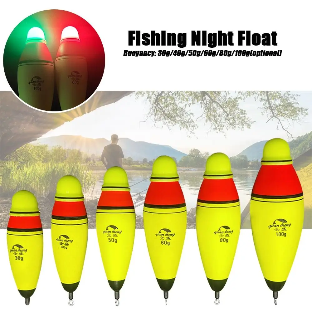 30g/40g/50g/60g/80g/100g Fishing Float EVA Electronic Night Float Light Fishing Float with 2 Button Cells Fishing Tackle Tools
30g/40g/50g/60g/80g/100g Fishing Float EVA Electronic Night Float Light Fishing Float with 2 Button Cells Fishing Tackle Tools