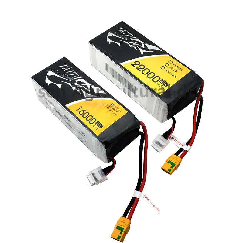 TATTU 22000mAh 22,2 V 6S 488wh LiPO батарея Burst 25C для большой нагрузки Multirotor FPV Drone гексакоптер октокоптер
TATTU 22000mAh 22,2 V 6S 488wh LiPO батарея Burst 25C для большой нагрузки Multirotor FPV Drone гексакоптер октокоптер