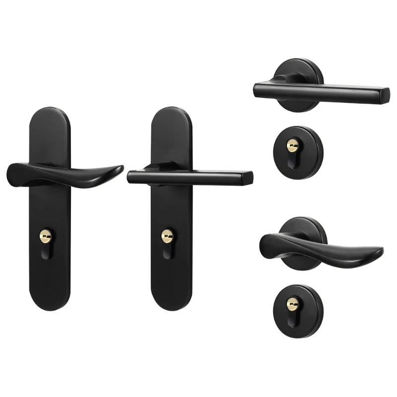 Aluminium Alloy Door Handle Lever with Modern Contemporary Design For Bedroom Home Bathroom Privacy Household Products
Aluminium Alloy Door Handle Lever with Modern Contemporary Design For Bedroom Home Bathroom Privacy Household Products