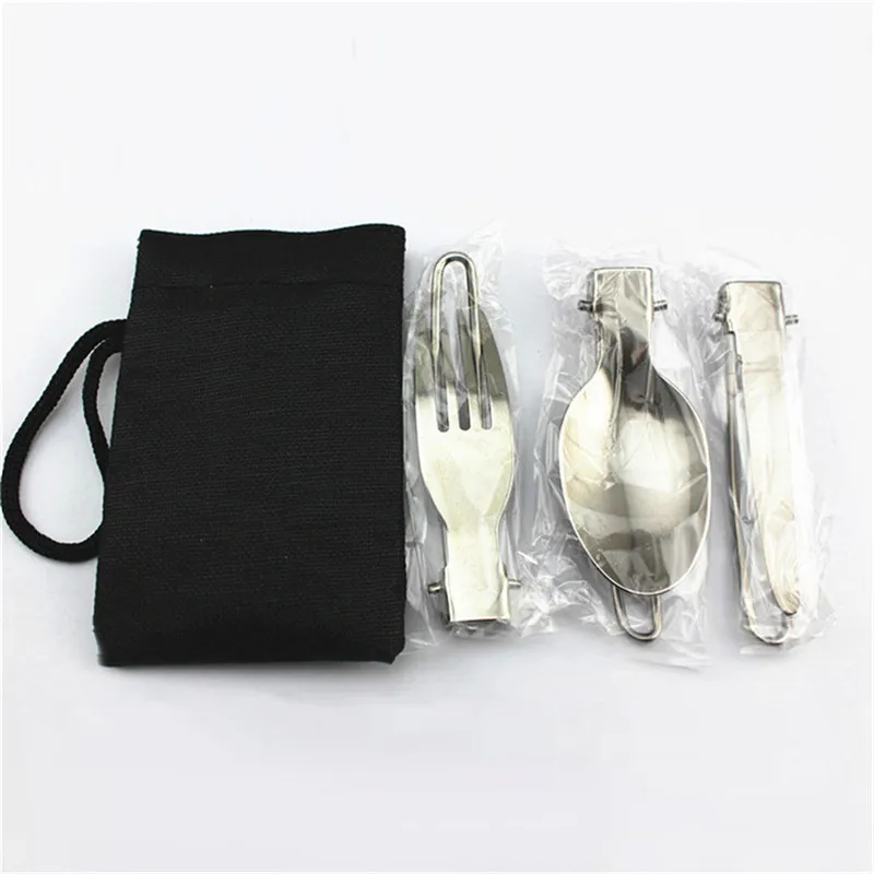 Portable 3 In 1 Outdoor Camping Picnic Cutlery Set Stainless Steel Folding Fork Scoop Knife Cutlery Food Bento Accessories
Portable 3 In 1 Outdoor Camping Picnic Cutlery Set Stainless Steel Folding Fork Scoop Knife Cutlery Food Bento Accessories