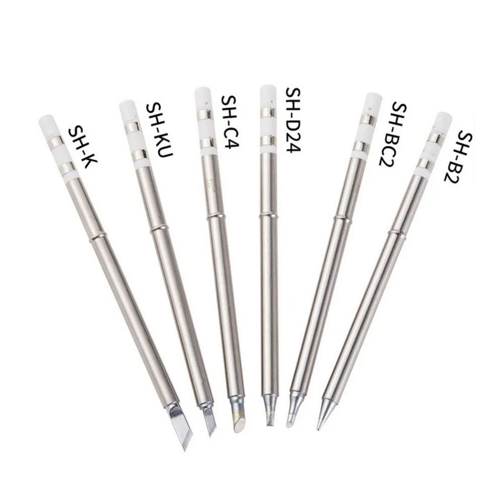 1pc Soldering Iron Tip Welding Head 65W 12-24V Iron Tips Set Soldering Tools SH-KU SH-C4 SH-B2 SH-BC2 SH-D24 SH-K
1pc Soldering Iron Tip Welding Head 65W 12-24V Iron Tips Set Soldering Tools SH-KU SH-C4 SH-B2 SH-BC2 SH-D24 SH-K