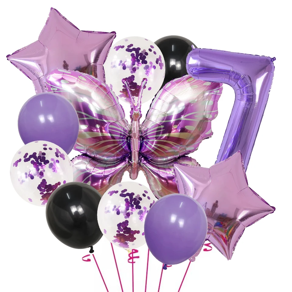 Фиолетовые воздушные шары-бабочки Disney
Фиолетовые воздушные шары-бабочки Disney