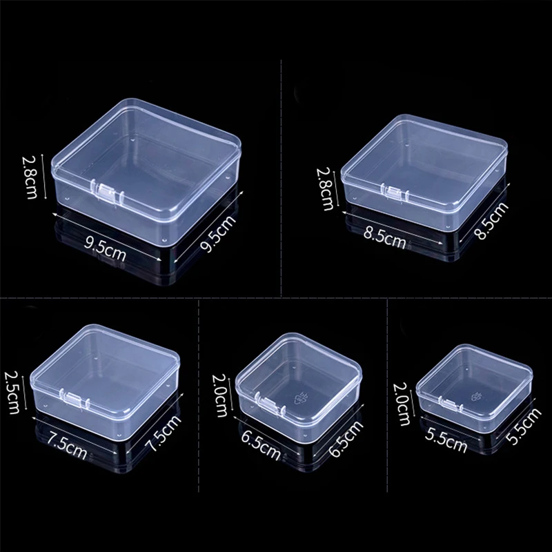 Mini Boxes Rectangle Clear Plastic Jewelry Storage Case Container Packaging Box for Earrings Rings Beads Collecting Small Items
Mini Boxes Rectangle Clear Plastic Jewelry Storage Case Container Packaging Box for Earrings Rings Beads Collecting Small Items
