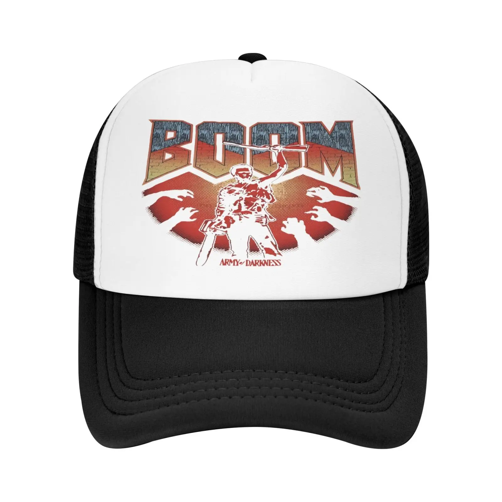 

Authentic Army Of Darkness Boom Ash Cap Male Women's Summer Hat Hip Hop Hats Hat Beret Men Baseball Caps Beret Men Cowboy Hats