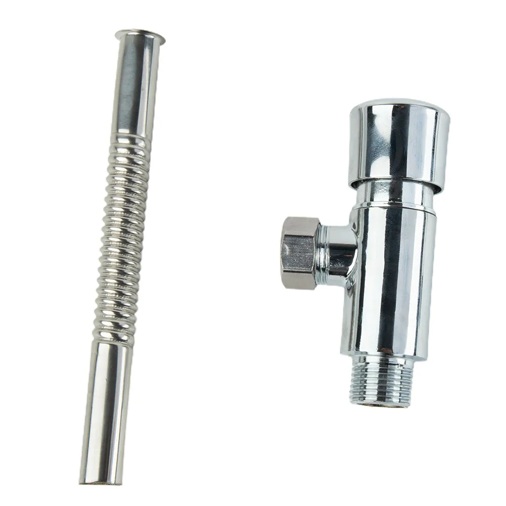 Manual Flush Valve Flush Valve Bathroom Alloy DN15 / 20mm Flush Valve Silver DN15 Urinal Flush Valve High Quality
Manual Flush Valve Flush Valve Bathroom Alloy DN15 / 20mm Flush Valve Silver DN15 Urinal Flush Valve High Quality