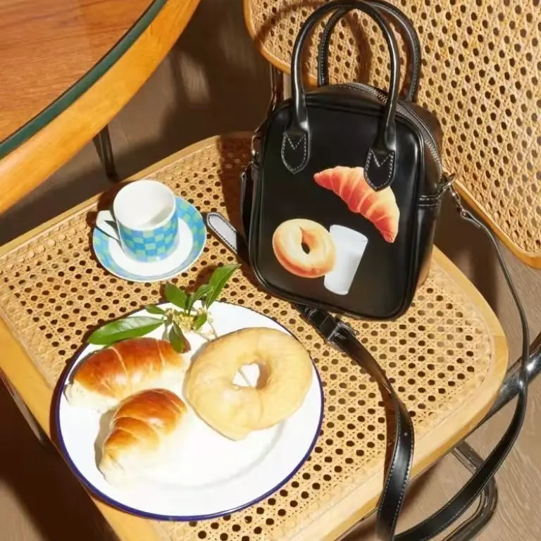 Large Capacity Women Bag Pu Leather Waterproof Messenger Bag Cute Bread Toast Tote Bag Storage Bag Commuter Bag Phone Bag Wallet
Large Capacity Women Bag Pu Leather Waterproof Messenger Bag Cute Bread Toast Tote Bag Storage Bag Commuter Bag Phone Bag Wallet