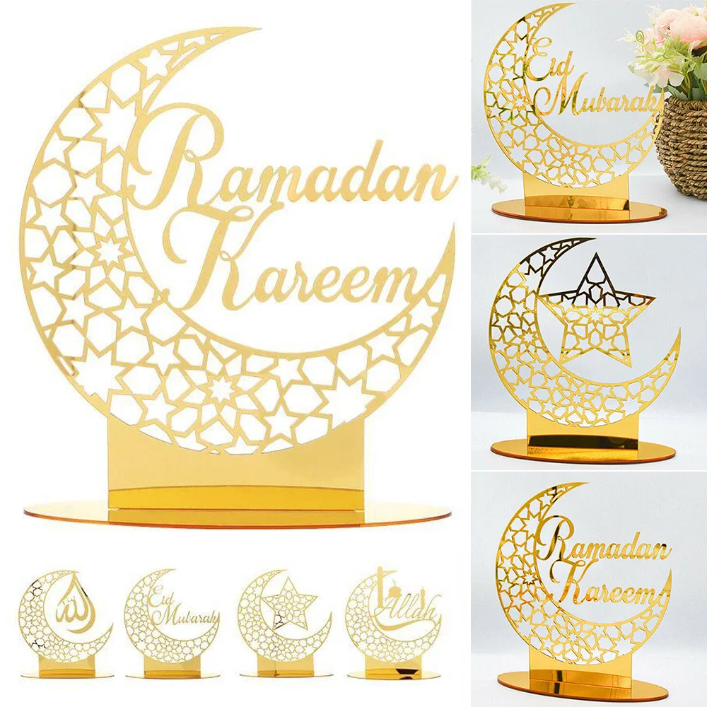 Hollow Eid Party Holiday Decoration Acrylic Hollow Moon Star DIY Decoration For Home Kareem Eid Gift Bedroom Decoration Ramadan 
Hollow Eid Party Holiday Decoration Acrylic Hollow Moon Star DIY Decoration For Home Kareem Eid Gift Bedroom Decoration Ramadan