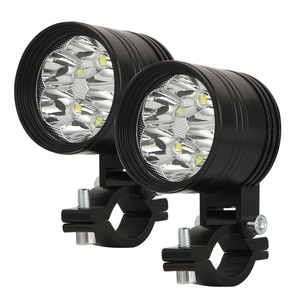 60W High Power Led Light Motorcycle Spotlight Front Headlight E-Bike 6-Leds Spot Fog Driving Lights 12V High Low Beam Strobe
60W High Power Led Light Motorcycle Spotlight Front Headlight E-Bike 6-Leds Spot Fog Driving Lights 12V High Low Beam Strobe