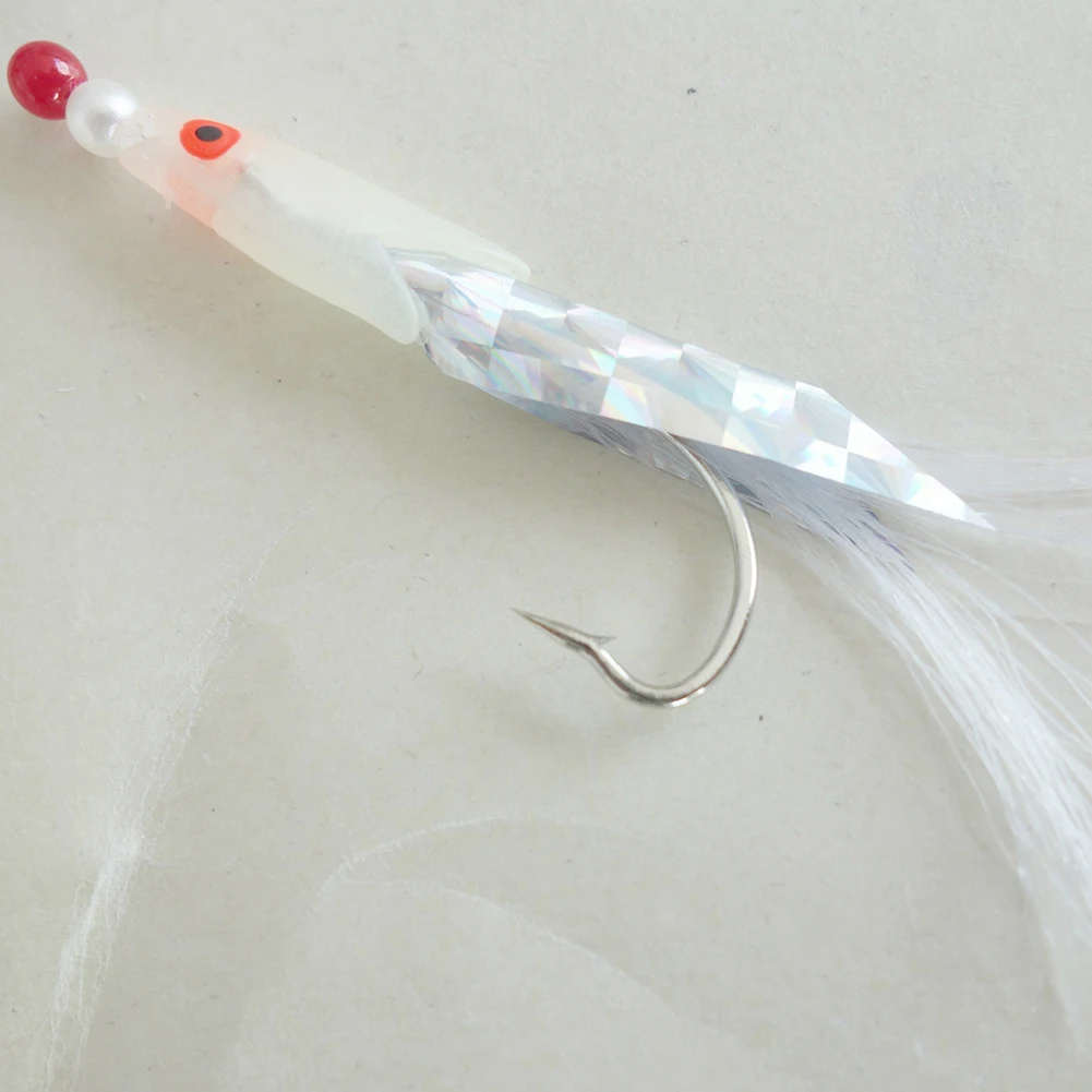 Fishing Hooks Bait Jigs Outdoor Red+White 0.6mm/150cm Main String 5 Pcs/Pack 9g High-carbon Steel 0.5mm/80mm Supporting String
Fishing Hooks Bait Jigs Outdoor Red+White 0.6mm/150cm Main String 5 Pcs/Pack 9g High-carbon Steel 0.5mm/80mm Supporting String