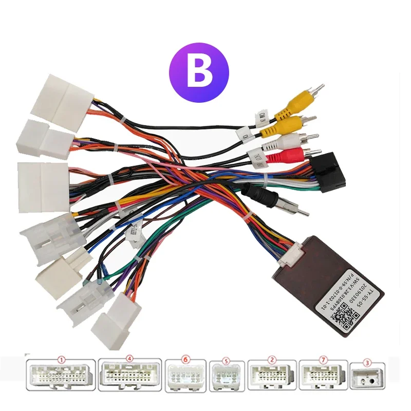 Кабель canbus только для Toyota Corolla, только для автомобильного радиоплеера JMCQ
Кабель canbus только для Toyota Corolla, только для автомобильного радиоплеера JMCQ