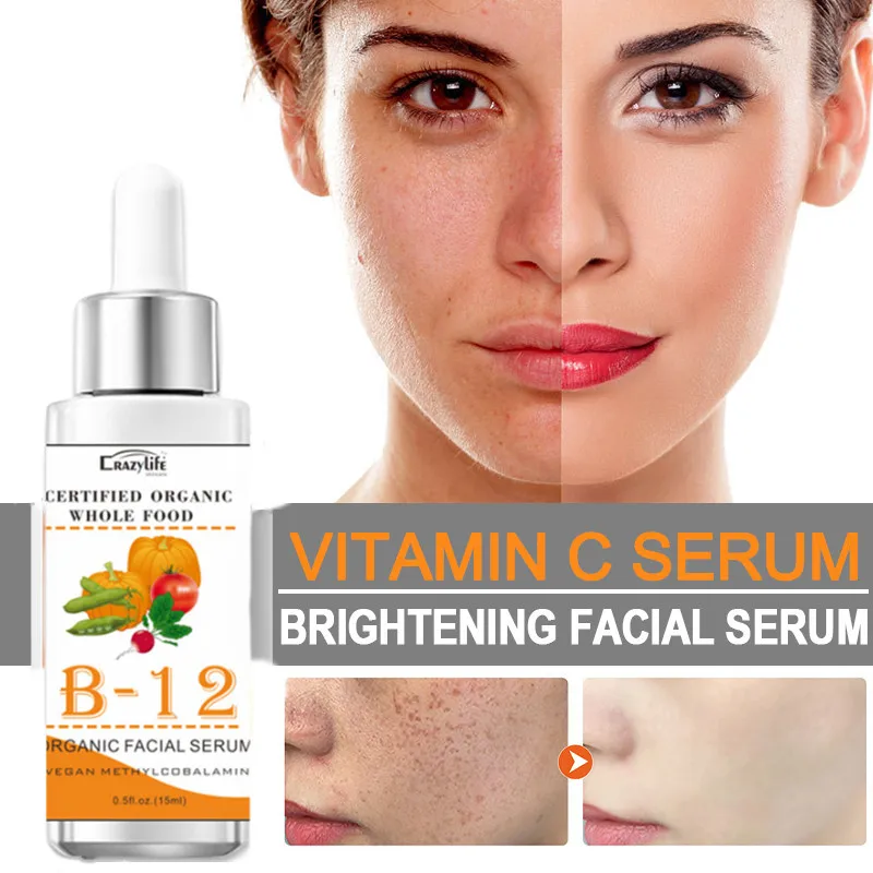 New Vitamin C Whitening Face Serum Hyaluronic Acid Facial Skin Spot Purifying Serum Dark Spot Remover Cosmetics 15ML
New Vitamin C Whitening Face Serum Hyaluronic Acid Facial Skin Spot Purifying Serum Dark Spot Remover Cosmetics 15ML
