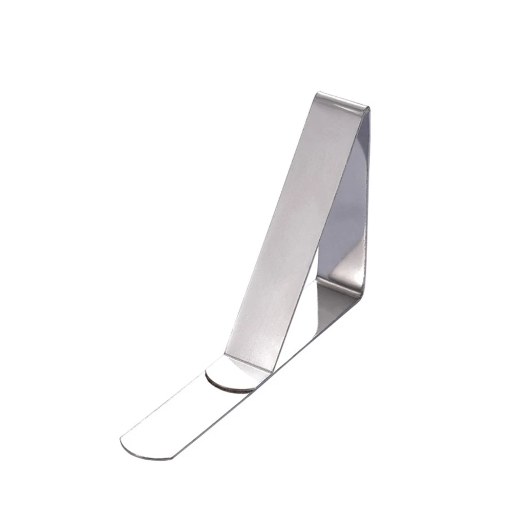 Table Clamps Tablecloth Holder Stainless Steel Tablecloth Clip 6Pcs Brand New For Home Picnics Party Fixed Clip
Table Clamps Tablecloth Holder Stainless Steel Tablecloth Clip 6Pcs Brand New For Home Picnics Party Fixed Clip