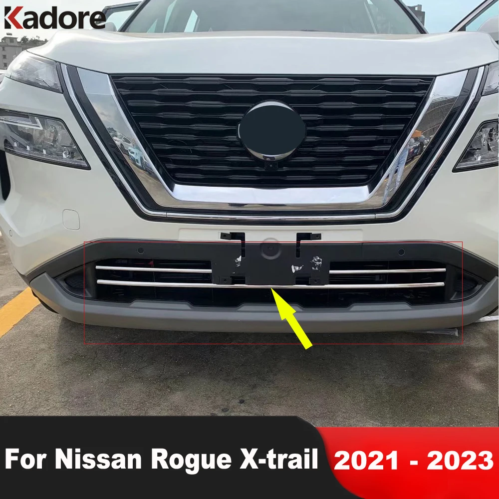 Front Bumper Grille Cover Trim For Nissan Rogue X-trail 2021 2022 2023 Chrome Car Front Bottom Grill Grills Molding Strips
Front Bumper Grille Cover Trim For Nissan Rogue X-trail 2021 2022 2023 Chrome Car Front Bottom Grill Grills Molding Strips